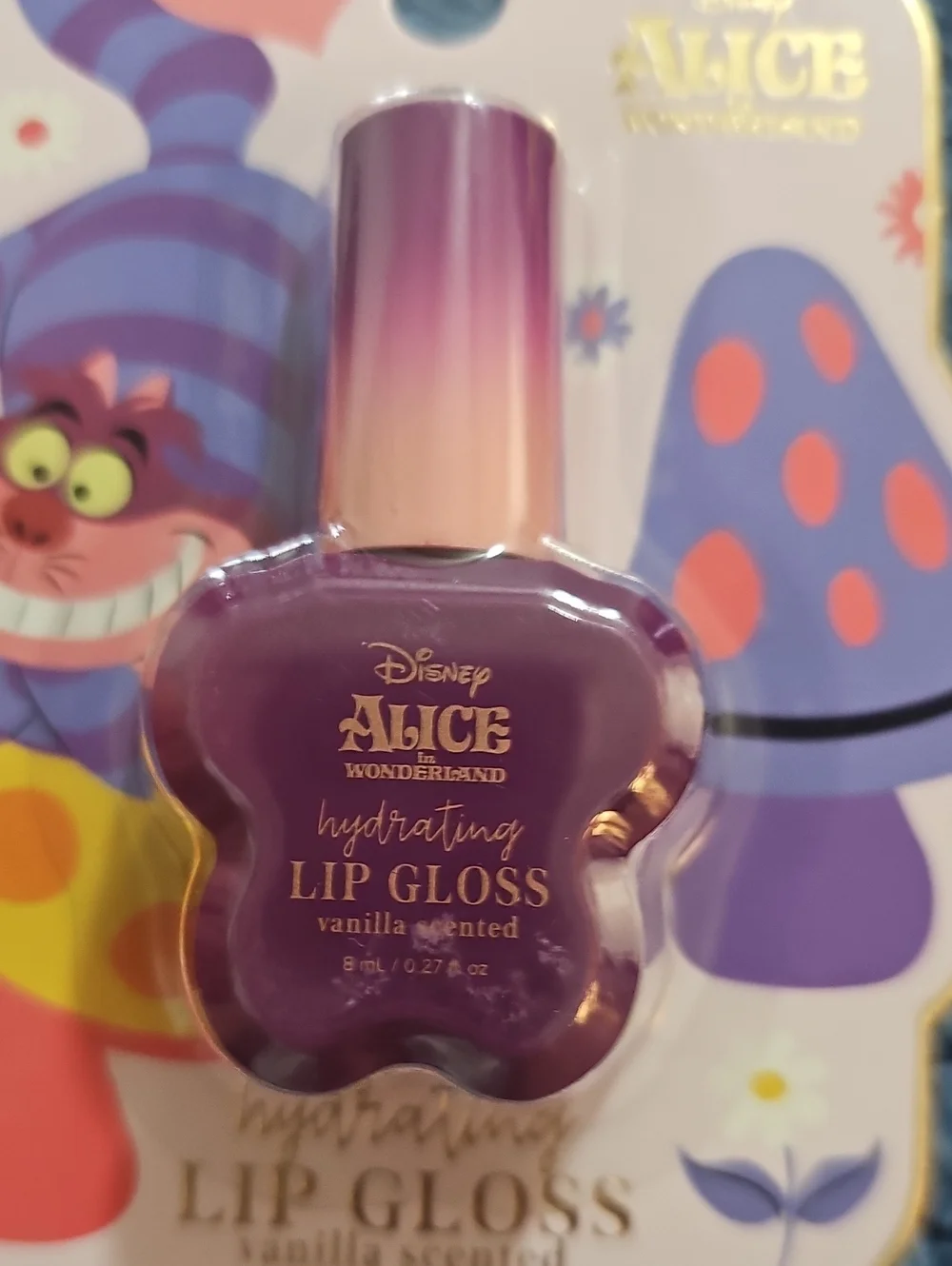 Disney Alice in Wonderland Lip Gloss Duo - Pink & Purple Shades